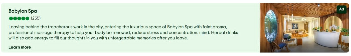 Babylon Spa — Spa & Thư giãn · Đà Nẵng